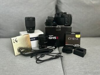 Panasonic Lumix GH5 Mark II (tělo) + 2 objektivy