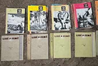 Sbírka časopisů Lidé a Země ( 1957 - 1984 ) + někde ročenky