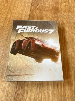 Rychle a zběsile 7 FullSlip Steelbook Blu-ray