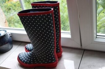 Peter Storm dámské holinky velikost 7 nové puntíkaté