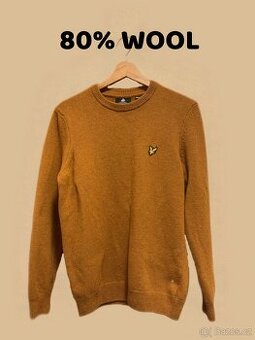 Panský vlněný svetr značky Lyle&Scott