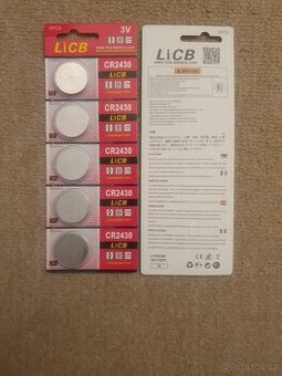 Baterie 2430 knoflíkové