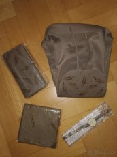 Sada: batoh + peněženka + šátek + hodinky