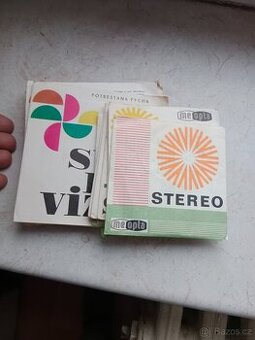 Stereokotoučky pohádky Meopta 17 kusů