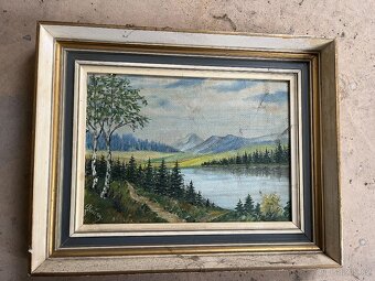 Starožitné obrazy originály