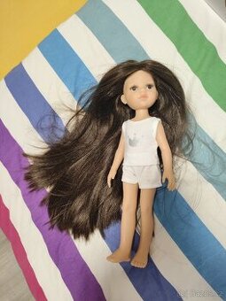 Panenka s dlouhými vlasy