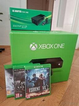 XBOX ONE + hry + příslušenství