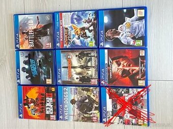 Hry na ps4 - 1