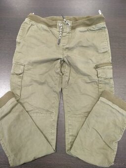 Chlapecké zateplené kalhoty, vel. 164