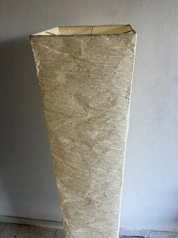 Stojková lampa textilní stínidlo 160 cm