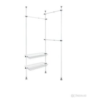 Teleskopický stojan na oblečení