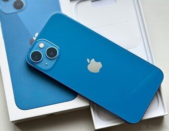 iPhone 13 Blue BATERIE 100% TOP
