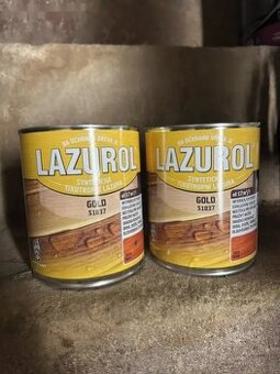 Lazurol Gold-syntetická tixotropní lazura na dřevo