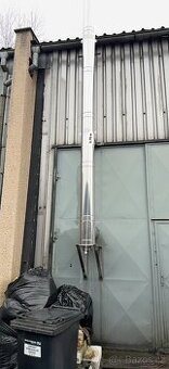 Prodám nerezový dvouplášťový komín (4 m)