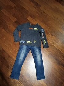 Svetr a kalhoty vel.98