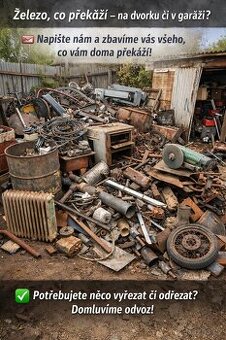 Železo, co překáží – na dvorku či v garáži?