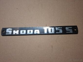 Nápis ŠKODA 105S