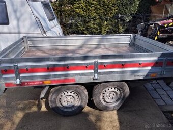 Přívěsný vozík bržděný na 2 tuny