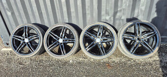 Alu kola Audi 5x112 9x20 ET33 245/30r20 Nankang letní