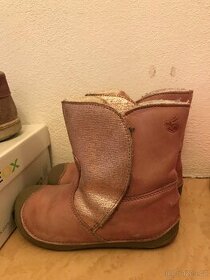 Barefoot kozačky růžové