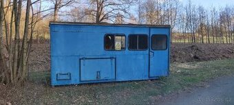 Stavební buňka , nástavba z avie