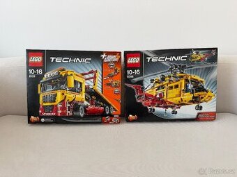 8109 LEGO Technic Flatbed Truck 9396 LEGO Technic Helicopter