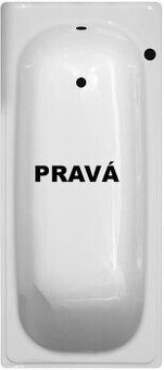Estap pravá Vana do bytového jádra 160×71