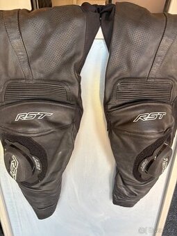 Kožené kalhoty RST 103464 Tractech Evo 5 Black - XL