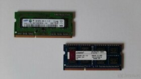 SO-DIMM DDR3 1GB 1333 MHz + DDR3 2GB 1333 MHz