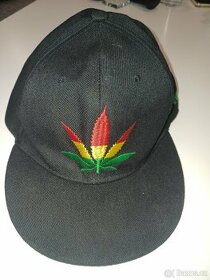 Kšiltovka marihuana cannabis Snapback, nová nepoužitá - 1