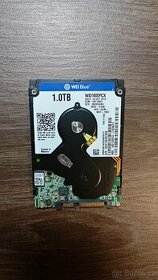 WD Blue Slim 1TB 2.5" HDD, pevný disk