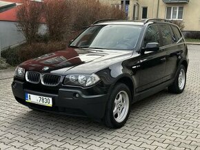 BMW X3 2.0 D SUV 4x4 6st.Manuál 1. majitel 2x sada ALU kol