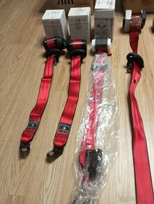 Prodám sadu červených pásů Fabia I . Sportline