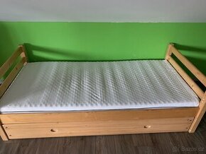 Domestav postel 90X200 + úložný prostor