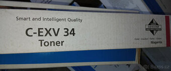 Prodám originální toner CANON CEXV34, 3783B002 MAGENTA