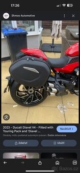 Ducati diavel v4 touring packet