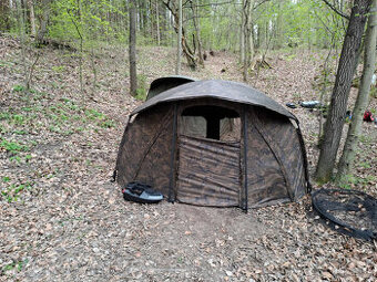 Zánovní bivak Fox Frontier Lite Camo,lehátko a spacák