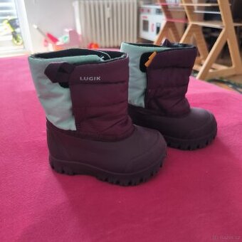 Detske fialove snehule Decathlon Lugik/Wedze