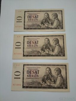 10Kčs 1960