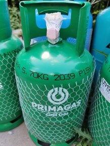 Propan butanova láhev 2kg Camping 5kg grilly