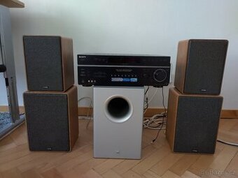 Reproduktory Canton, zesilovač Sony, subwoofer Canton