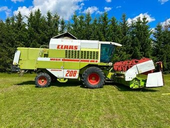 Claas Mega 208 lišta 6 m + predval