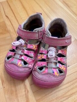 Dívčí barefoot boty K4Kids Madison 2 Print – vel. 25, Coral