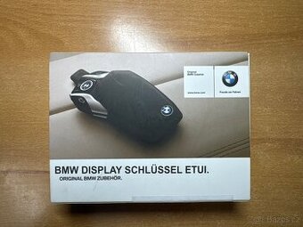 BMW- Kožené pouzdro na display klíč, originál BMW
