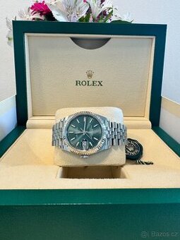 Rolex datejust 36 Mint green reference 126234