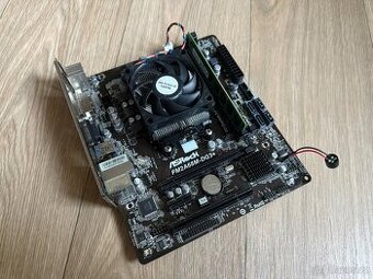 Set základní deska ASRock + A8-6500 + 8gb RAM