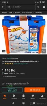 Hot Wheels Truck builder dráha 3 v 1