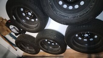 Zimní sada kol na Škoda, VW, Seat 6Jx15 ET38