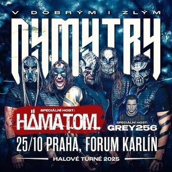 Vstupenka na koncert Dymytry
