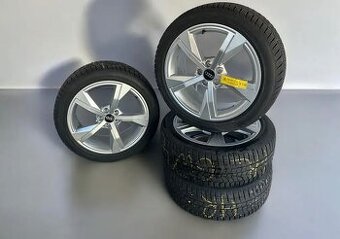 Originální alu kola Audi 5x100 + Zimní 215/45r17